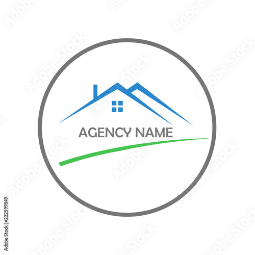 Logo agence immobilière