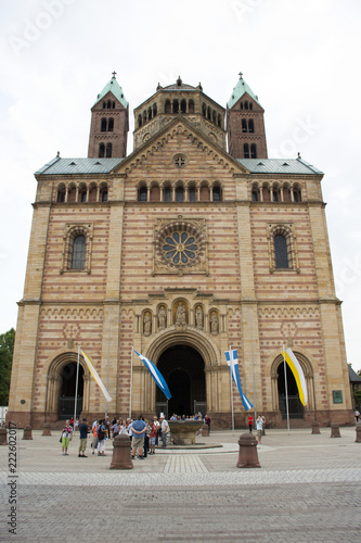Speyer cathedral at Speyer town in Rhineland Palatinate, Germany