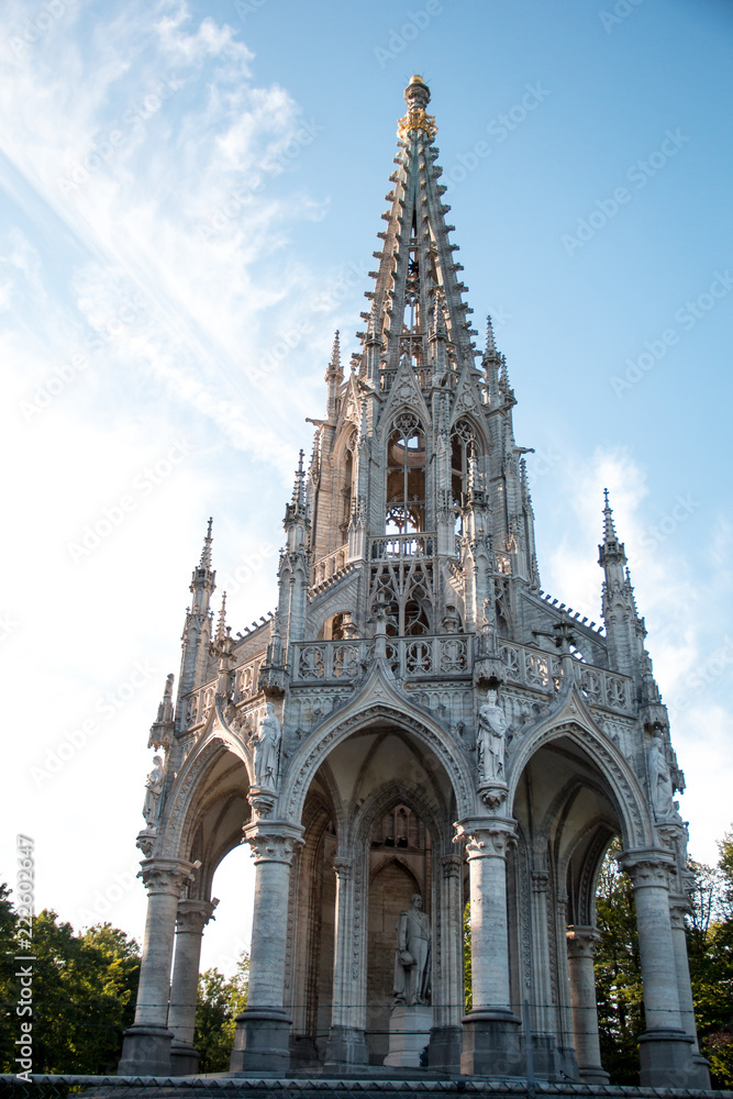 Obraz premium Monument Leopold I in Brussels Belgium