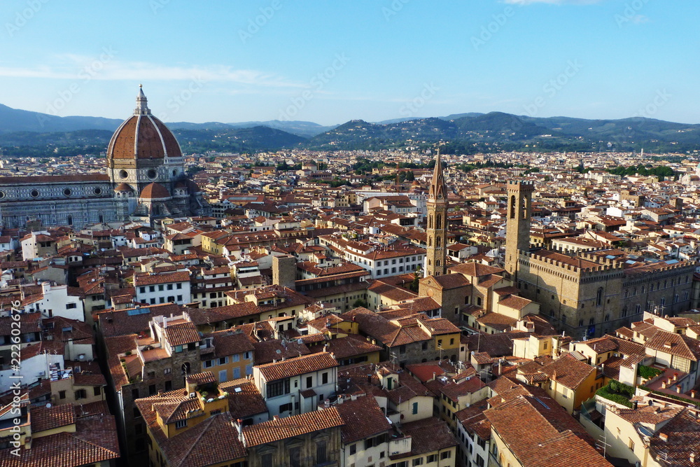 Aerial view of Florence, Italy