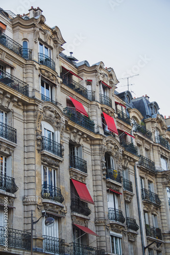 Apartments in a Parisian neighborhood  Paris France