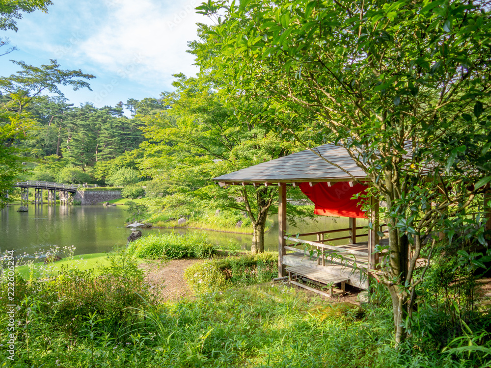 静岡・伊豆】日本庭園の風景
