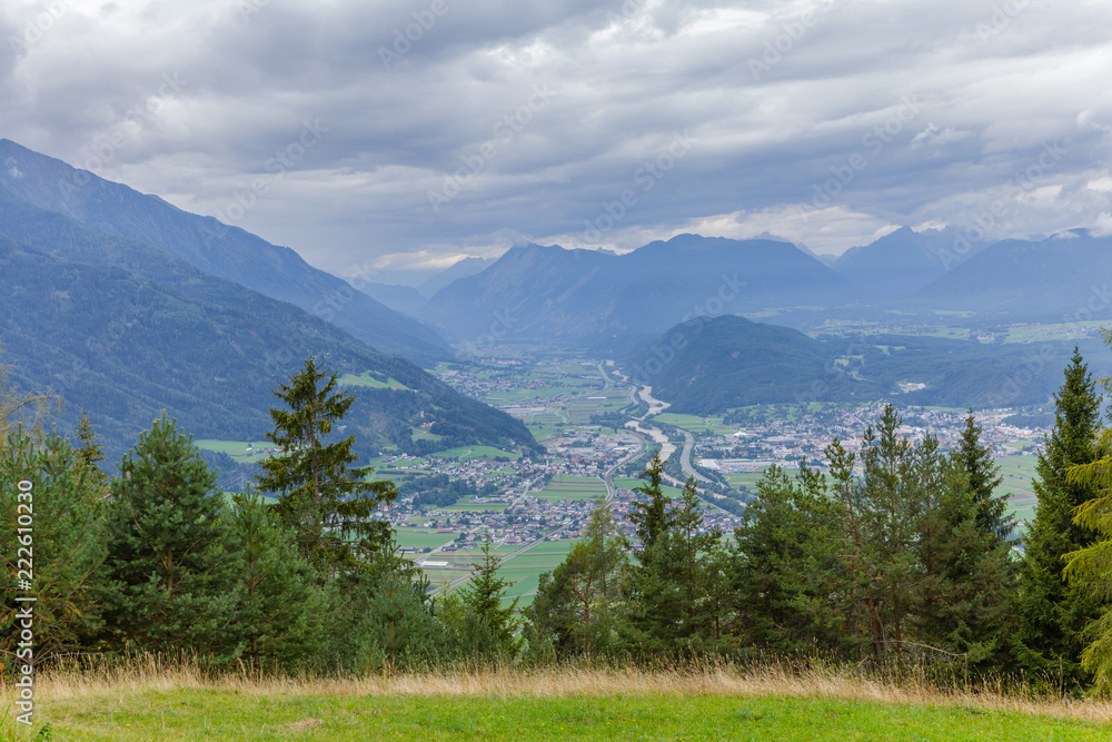 Tirol, Austria, Leutasch region. Alpine Landscape. 