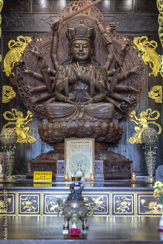 Bodhisattva's Thousand Arms, Kek Lok Si Temple, Penang, Malaysia