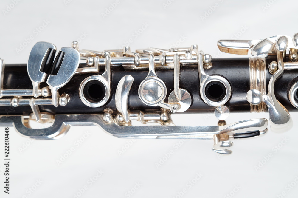 Fototapeta premium Klarinettenklappen