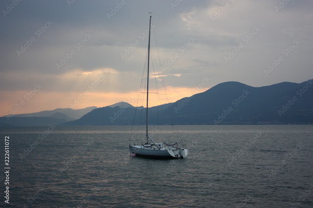 Fototapeta premium lake garda