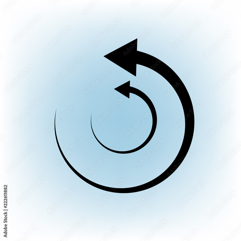 Element for design of vector emblem. Arrow, area, circle on a colored background Element for design of vector emblem. Arrow, area, circle on a colored background