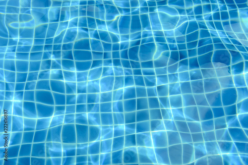 Swimming Pool Texture Background.