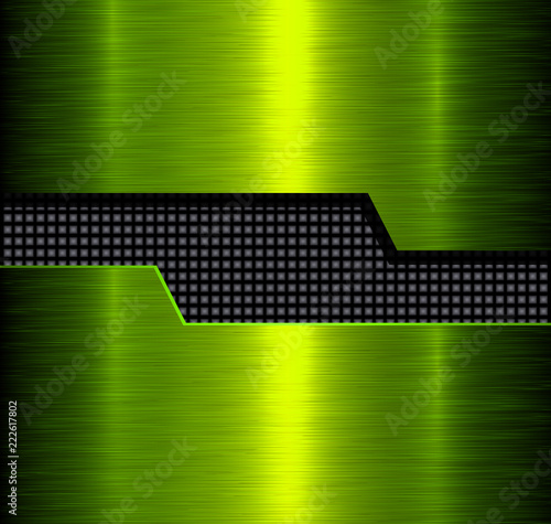 Metal background texture green