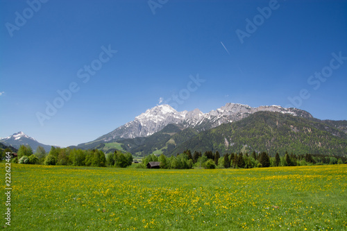 Landschaft bei Saalfelden, Österreich