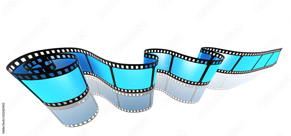 film strip media concept image