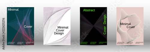 Minimal vector cover design with  linear waves.