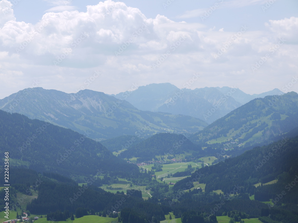 German Mountain Landscape