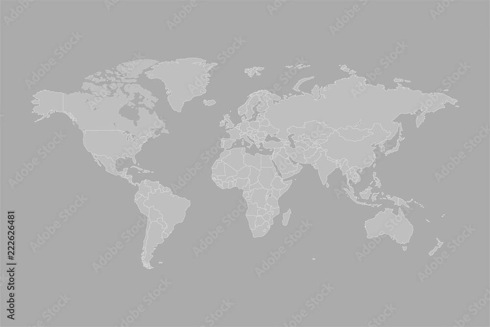 World map vector