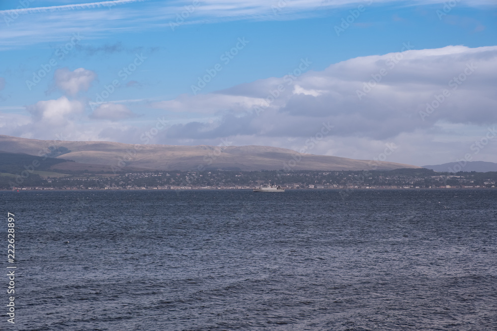Looking over to Helensburgh from Greenock.