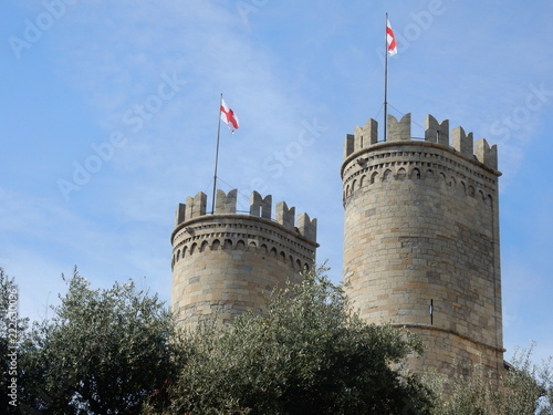 le torri di porta Soprana - Genova