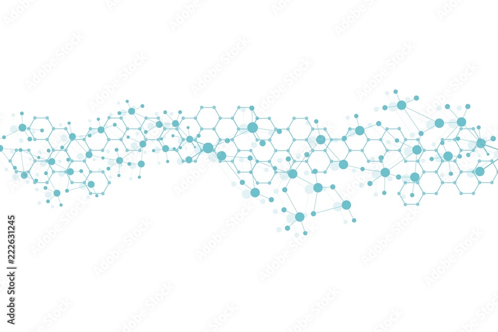 Structure molecule and communication. Dna, atom, neurons. Abstract polygonal structure with connecting dots and lines. Medical, technology, chemistry, science background. Vector illustration. Structure molecule and communication. Dna, atom, neurons. Abstract polygonal structure with connecting dots and lines. Medical, technology, chemistry, science background. Vector illustration.