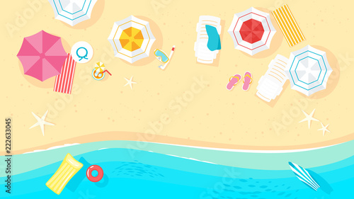 tropical island sea shore