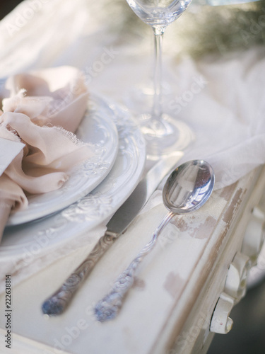 Wedding table decoration