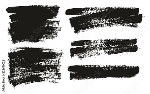 Paint Brush Background High Detail Abstract Vector Background Set 57