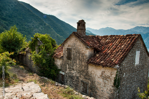 Gornji Stoliv ruines (Boka Kotorska, Montenegro 2018) photo