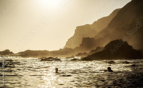 South Africa rocky coast