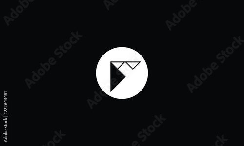 alphabet f logo design 