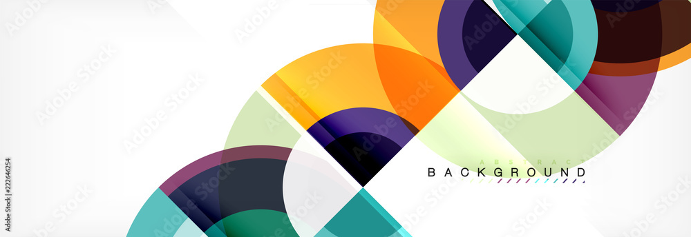 Vector circular abstract background Vector circular abstract background