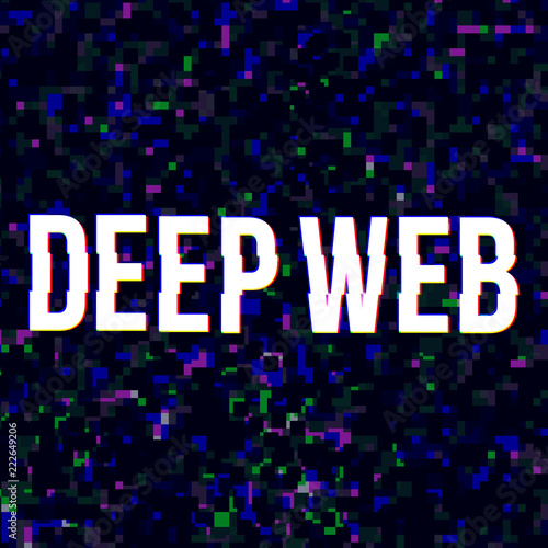 Deep web poster