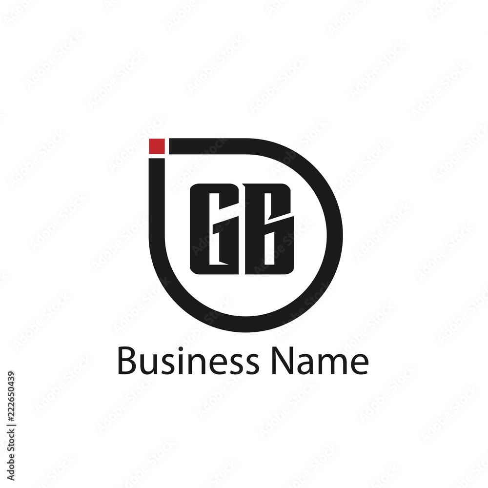Initial Letter GB Logo Template Design Initial Letter GB Logo Template Design