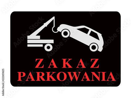 zakaz parkowania