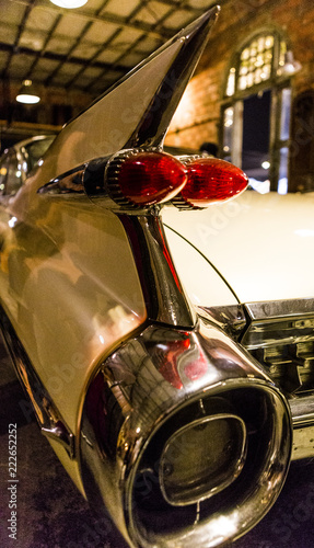 taillight of an american car