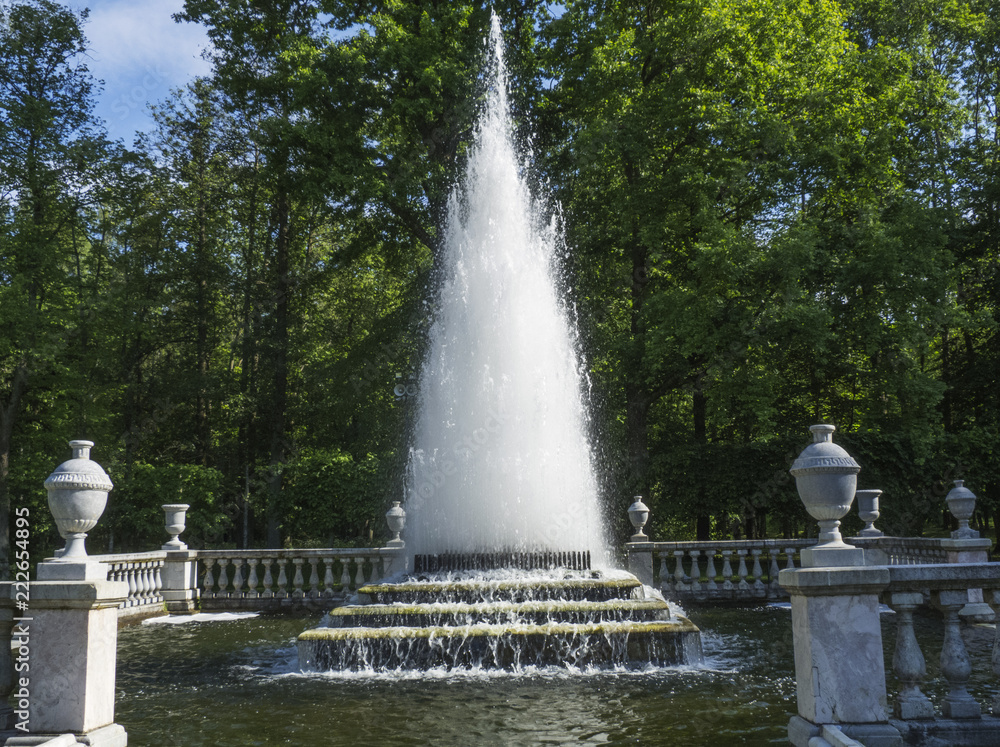 Beautiful fountain in the Park Beautiful fountain in the Park