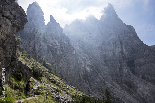 Salita al rifugio Velo della Madonna - San Martino di Castrozza