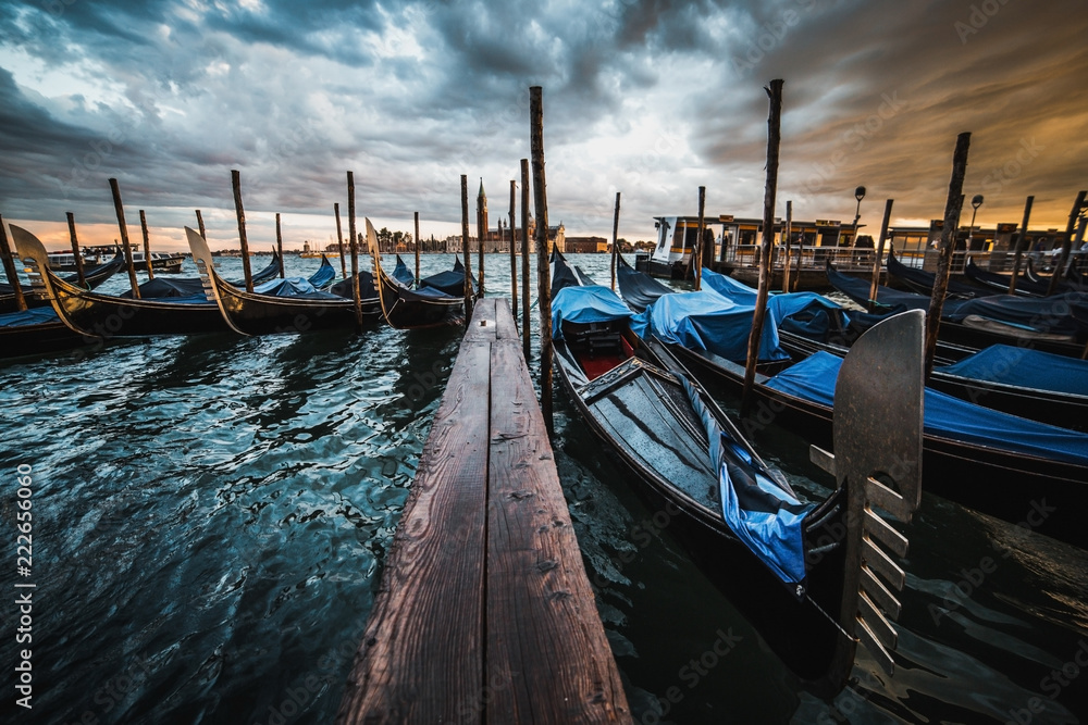 Sunset in Venice