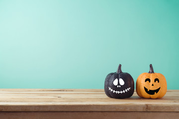 Halloween holiday concept with jack o lantern