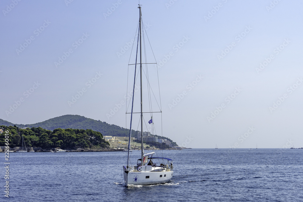 Aerial Beautiful Landscape and Sea in Croatia Aerial Beautiful Landscape and Sea in Croatia