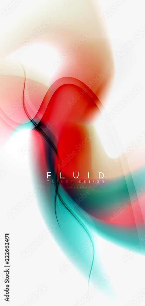 Mixing liquid color flow abstract background. Trendy abstract layout template for business or technology presentation, internet poster or web brochure cover, wallpaper Mixing liquid color flow abstract background. Trendy abstract layout template for business or technology presentation, internet poster or web brochure cover, wallpaper