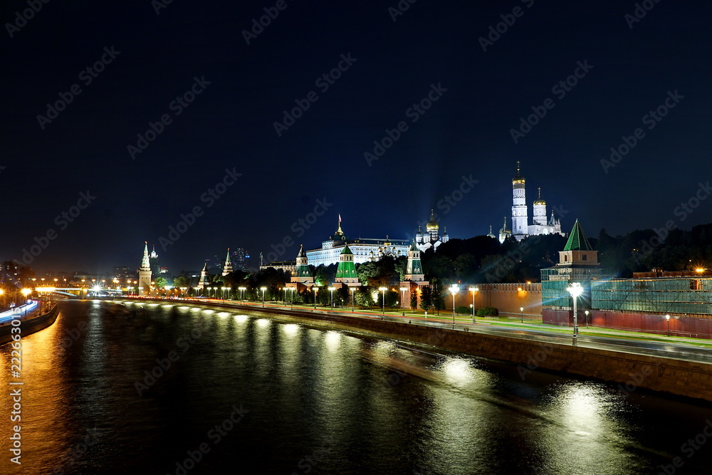 Moscow, Kremlin embankment.