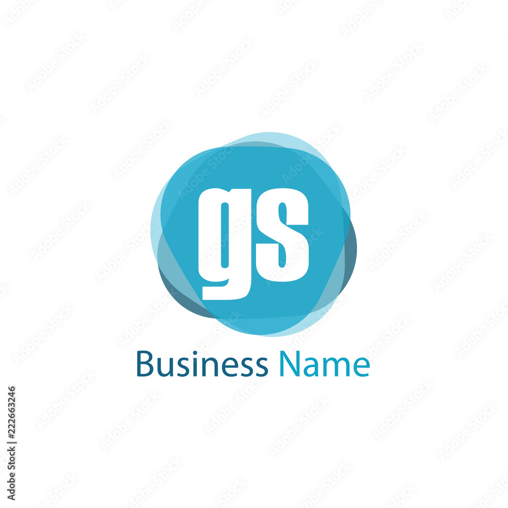 Initial Letter GS Logo Template Design Initial Letter GS Logo Template Design
