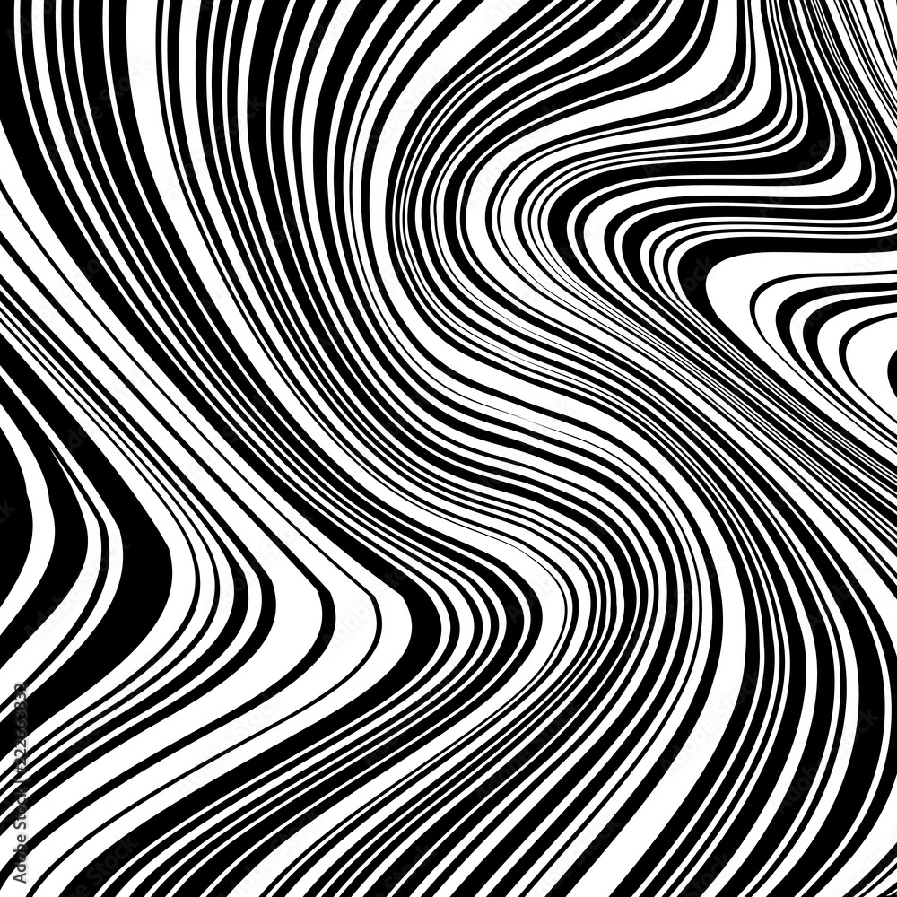 Abstract Vector Background of Waves Abstract Vector Background of Waves