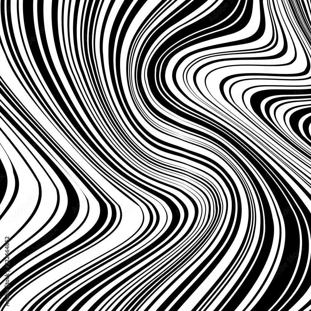 Abstract Vector Background of Waves Abstract Vector Background of Waves