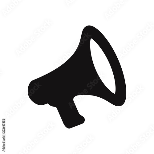 Megaphone icon vector illustration