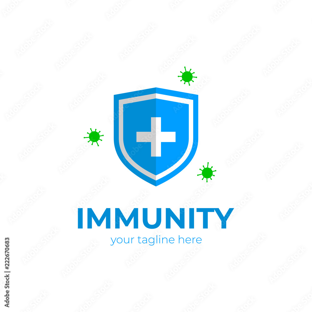 Immunity logo. vector template Immunity logo. vector template