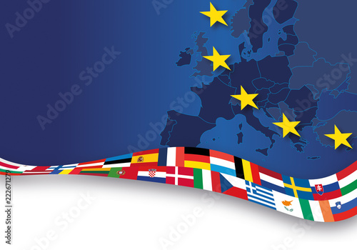 Nouvelle carte Europe après le BREXIT 2016-1