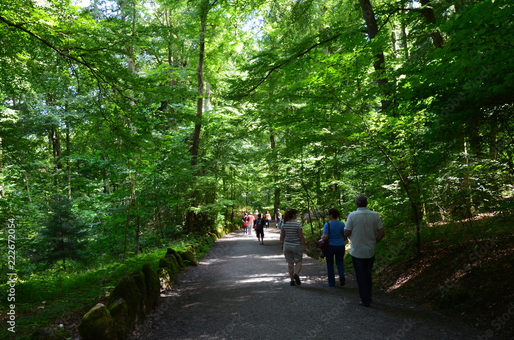 Wilhelmshoehe Castle Park in Kassel, Germany Wilhelmshoehe Castle Park in Kassel, Germany