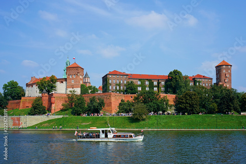 Wawel Royal Castle in summer