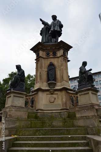 Johannes Gutenberg monument Frankfurt