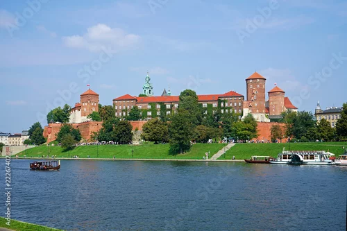 Obraz Zamek Królewski na Wawelu w lecie