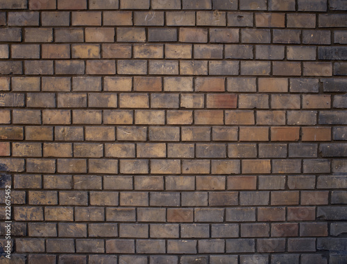 old red brick wall background